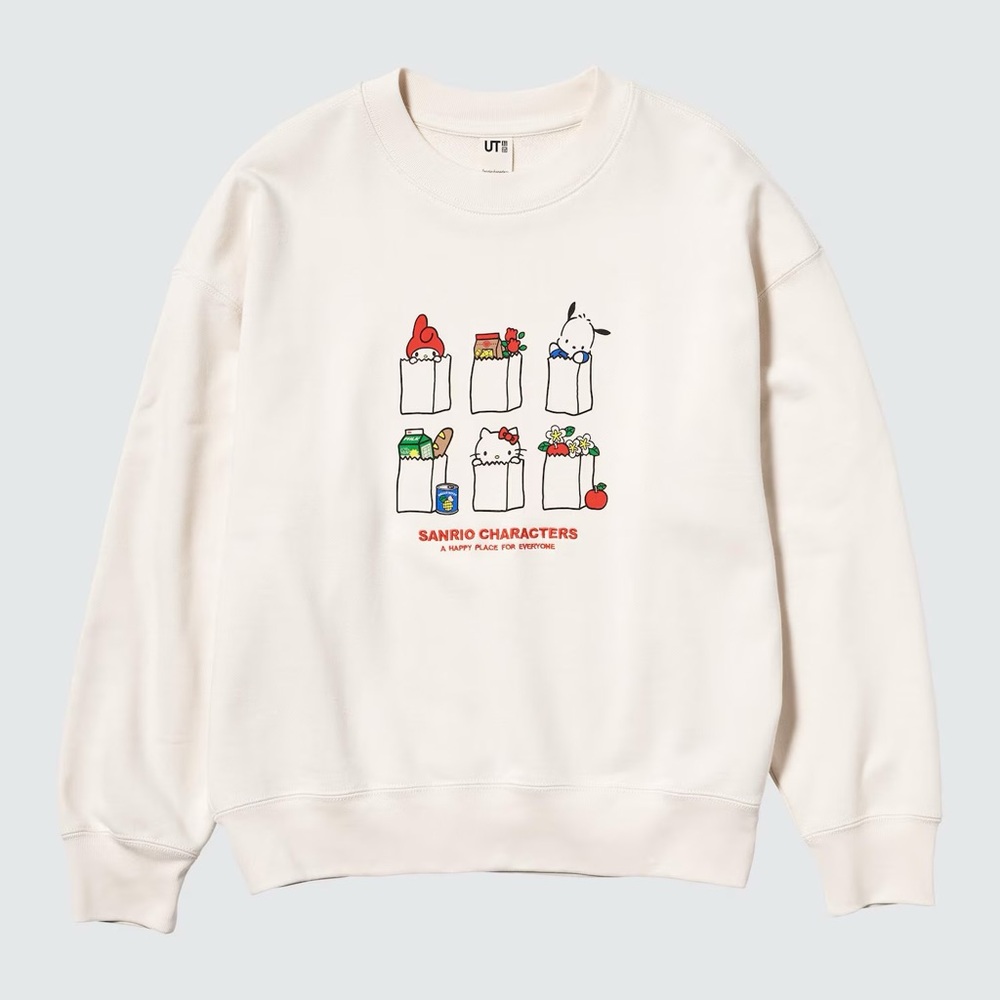 Uniqlo Hello Kitty Sanrio Characters Sweatshirt